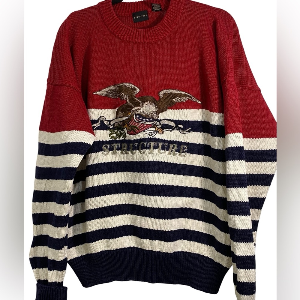 Vintage Structure Eagle America Sweater